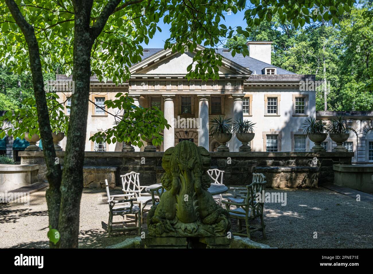 The Swan House, completed in 1928 as the former mansion home of Edward