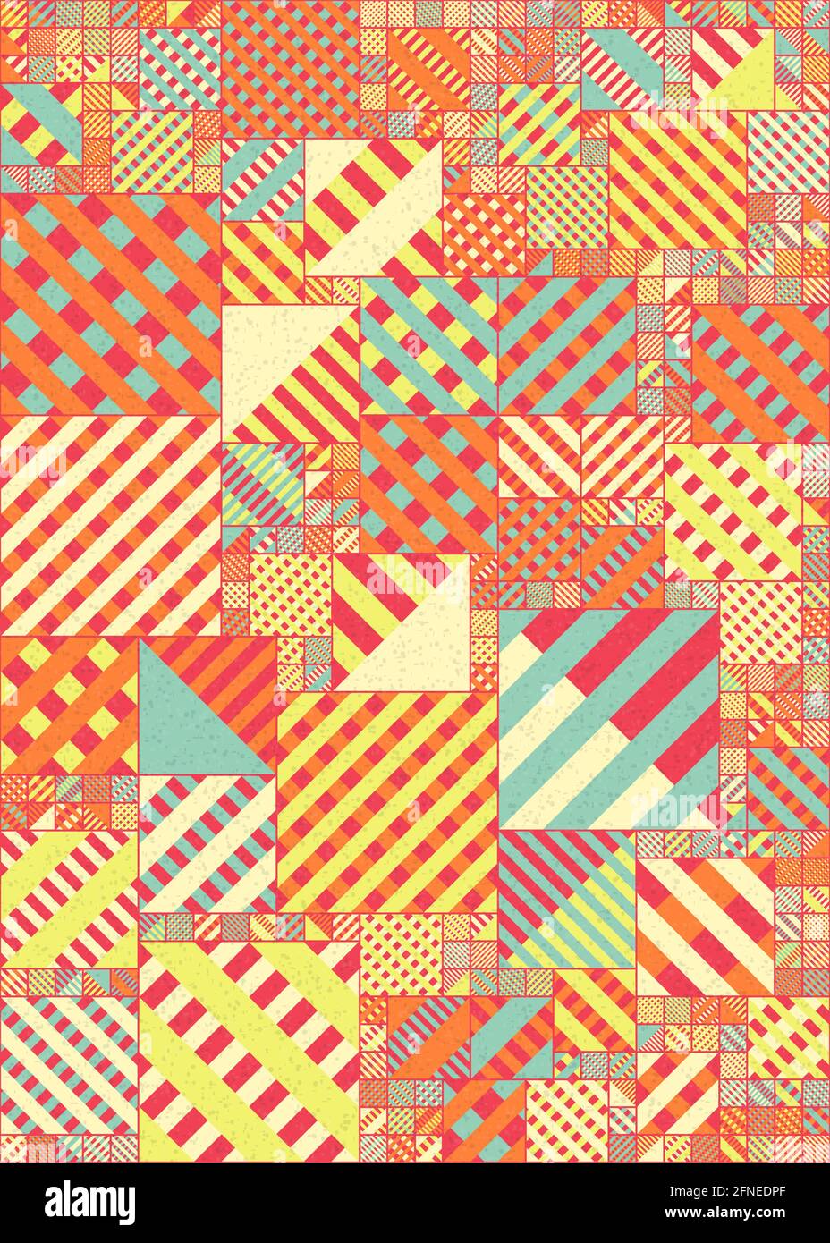 Abstract Geometric Pattern generative computational art illustration ...