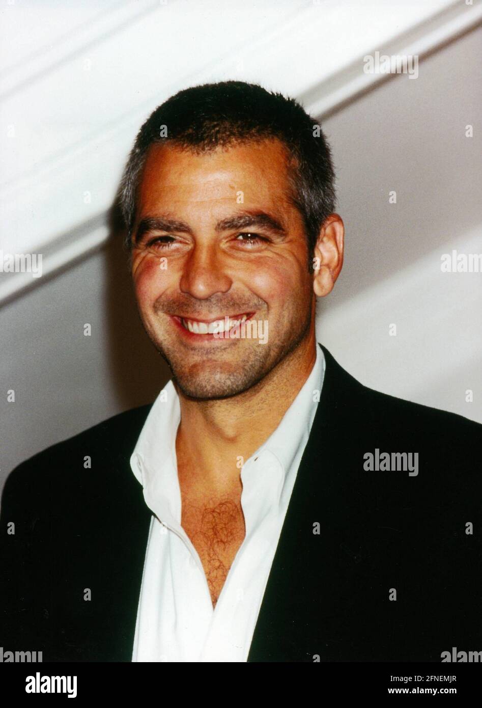 George Clooney, US film actor. He became known through the TV series 'ER-Emergency nRoom' in the role of 'Dr. Douglas Ross'. He also appeared in the films 'From Dusk Till Dawn', 'Batman and Robin' and 'Days Like This...'. [automated translation] Stock Photo