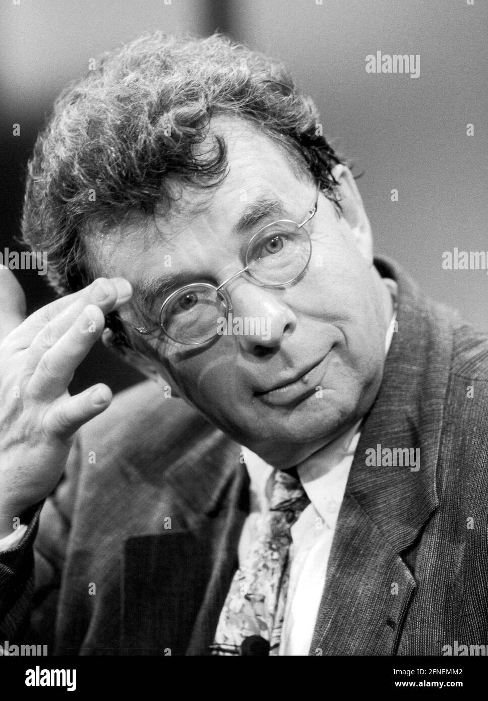 Hellmuth Karasek, German author and literary critic. [automated translation] Stock Photo