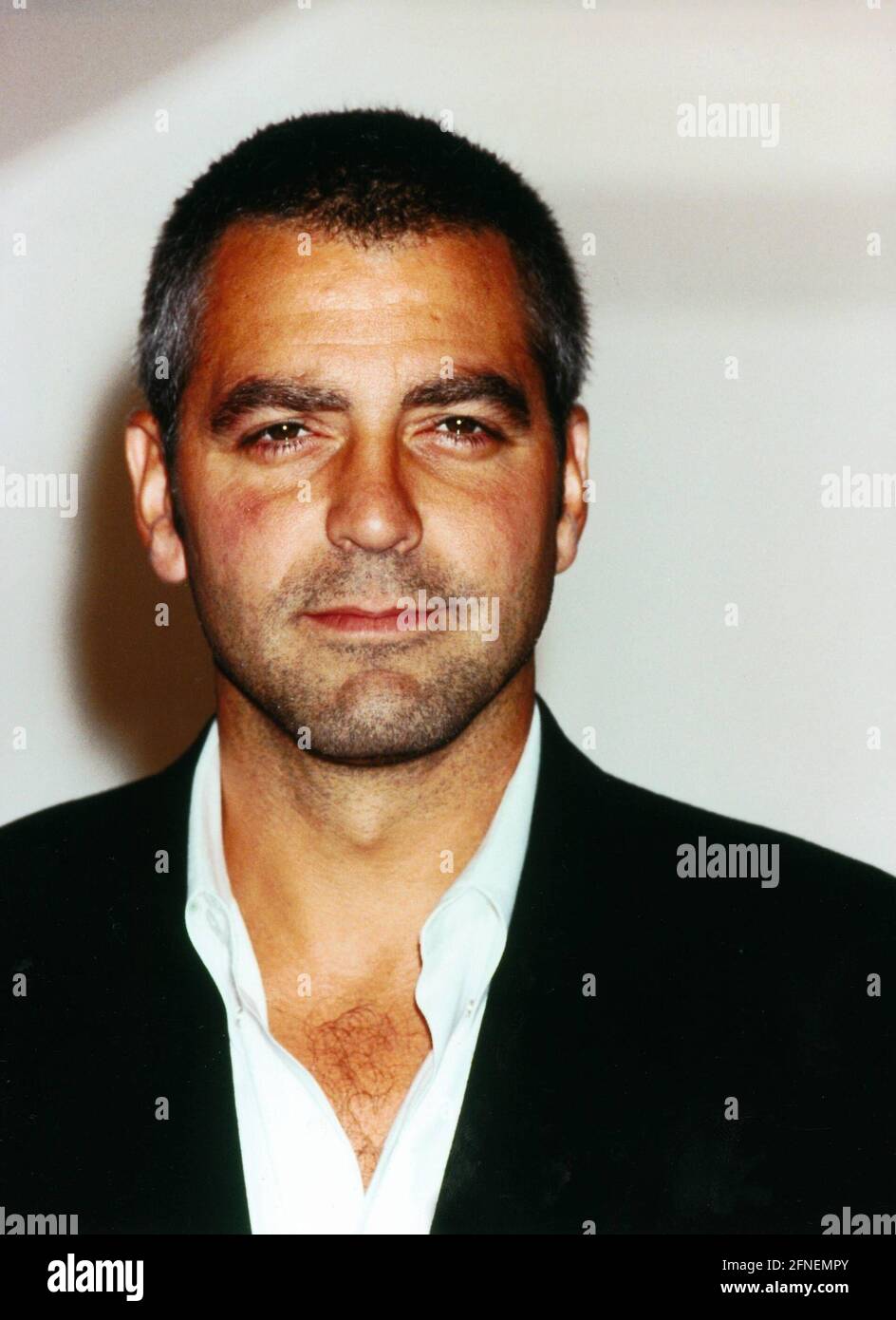 George Clooney, US film actor. He became known through the TV series 'ER-Emergency nRoom' in the role of 'Dr. Douglas Ross'. He also appeared in the films 'From Dusk Till Dawn', 'Batman and Robin' and 'Days Like This...'. [automated translation] Stock Photo