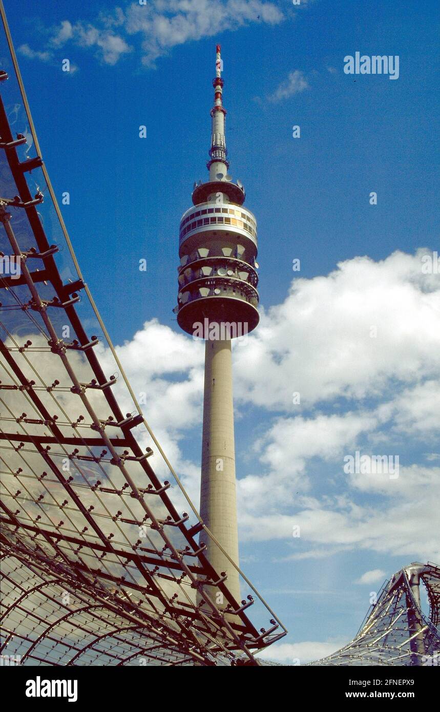 Tent roof tv tower olympic tower hi-res stock photography and images ...