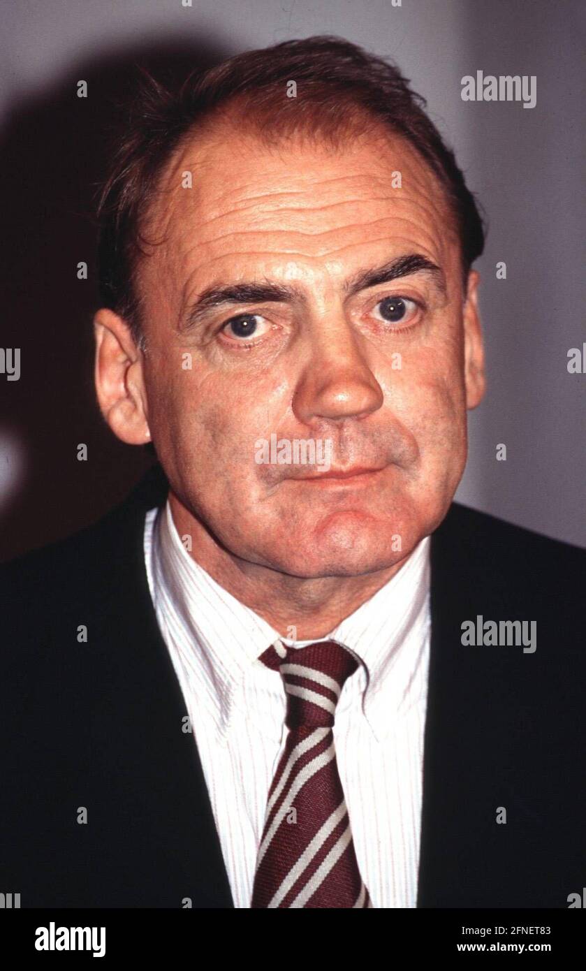 BRUNO GANZ receives this year's Theatre Prize of the City of Berlin. The award, endowed with 30,000 marks, will be presented as part of the 38th Theatertreffen, which runs until 24 May 2001. A total of eleven selected stage productions from Germany, Austria and Switzerland will be presented in the capital. Bruno Ganz is being honoured for his outstanding services to German-language theatre. [automated translation] Stock Photo