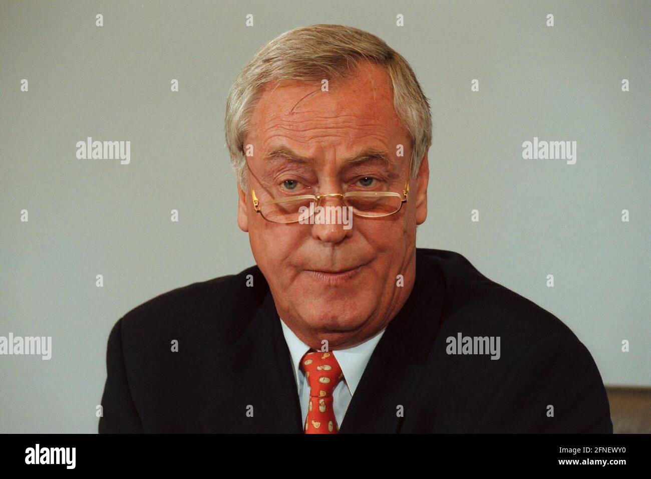 'Dieter Schulte, Chairman of the German Trade Union Confederation, DGB, during the press conference on the ''Training Consensus''. [automated translation]' Stock Photo