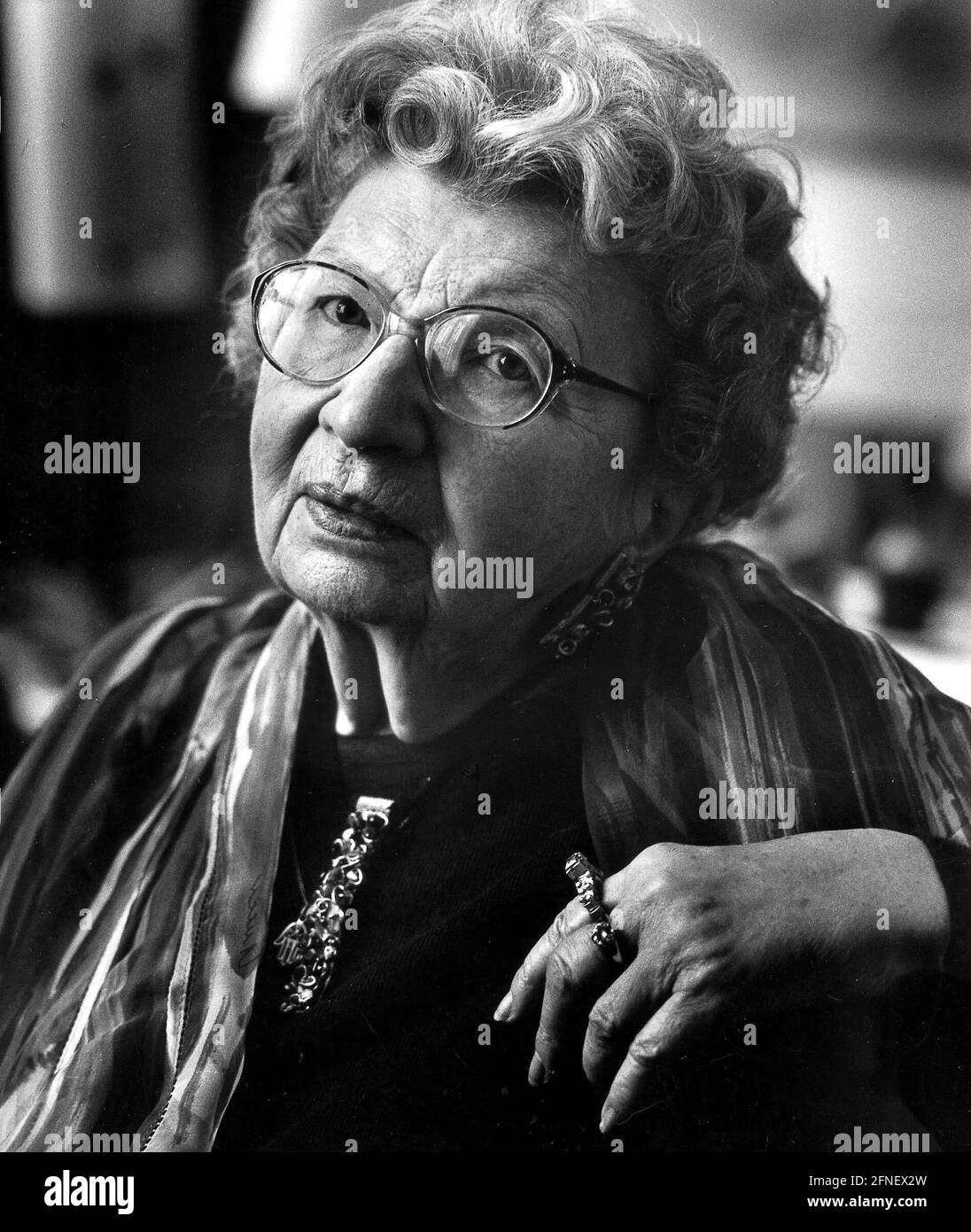 Annemarie Schimmel (born 7 April 1922) German orientalist, Islamic scholar and author, Bonn (1998). [automated translation] Stock Photo