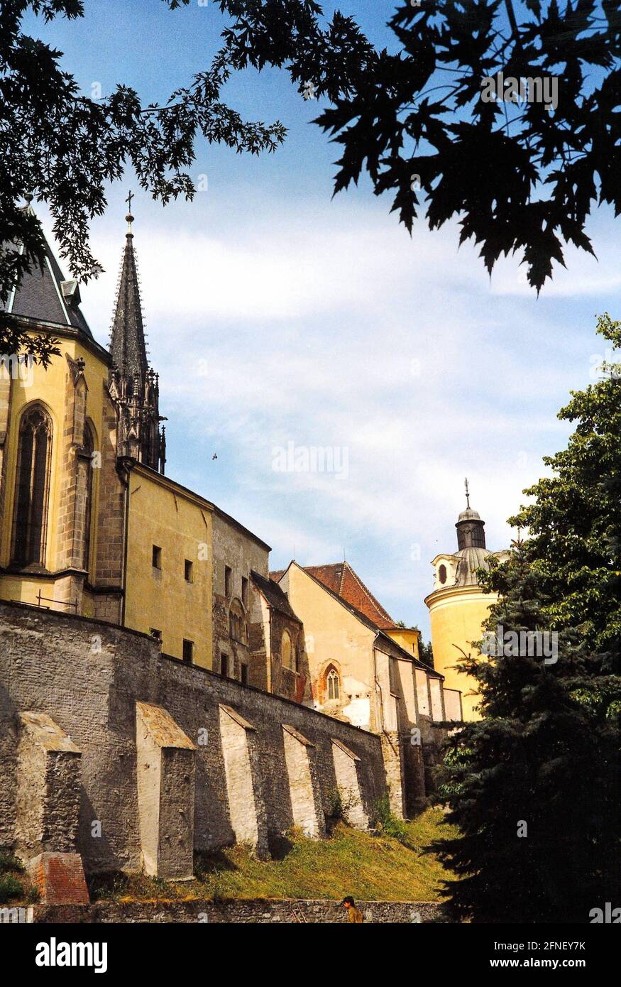 At the cathedral wall of Olomouc (Olmütz) in Moravia, where about 300 ...