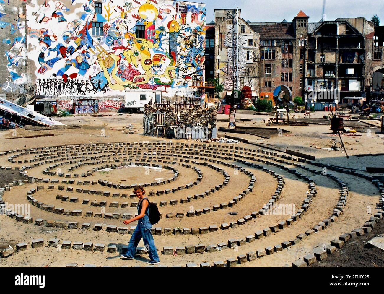The Tacheles in Berlin-Mitte - a haven for alternative culture. [automated translation] Stock Photo