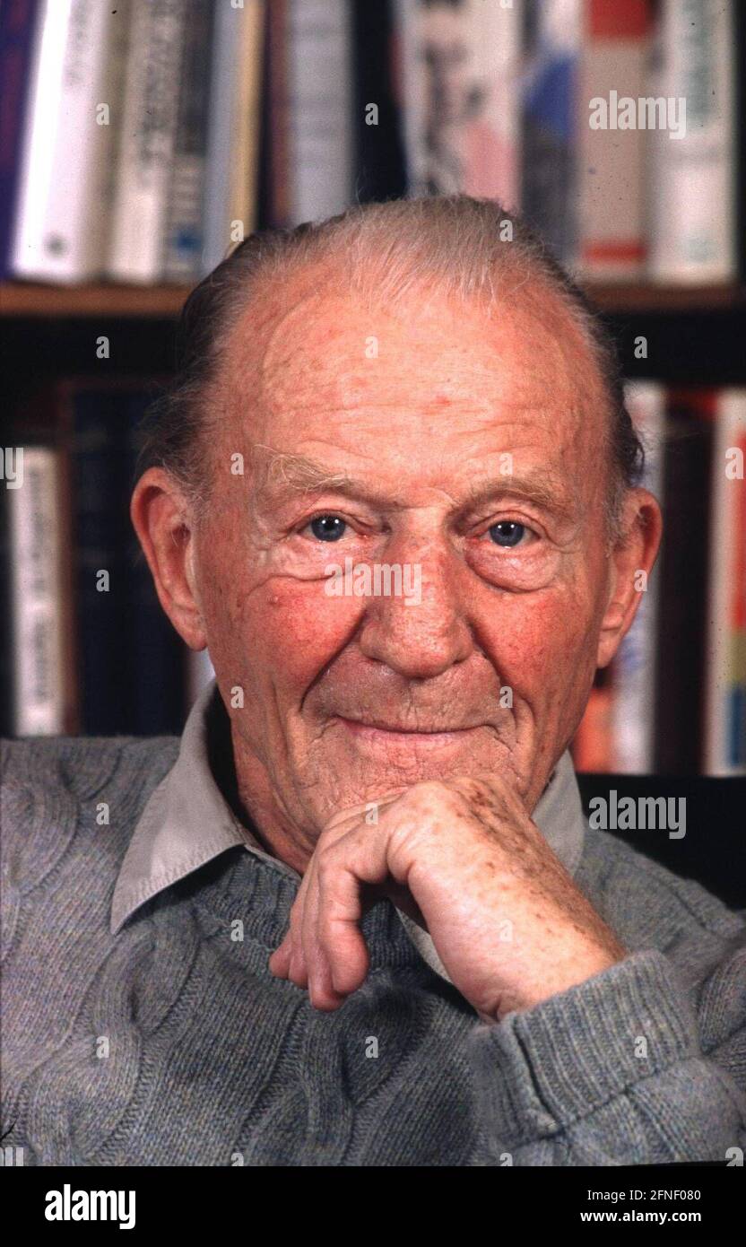 Grimme Prize winner PETER VON ZAHN has died in Hamburg at the age of 88. The journalist succumbed to a long illness. [automated translation] Stock Photo