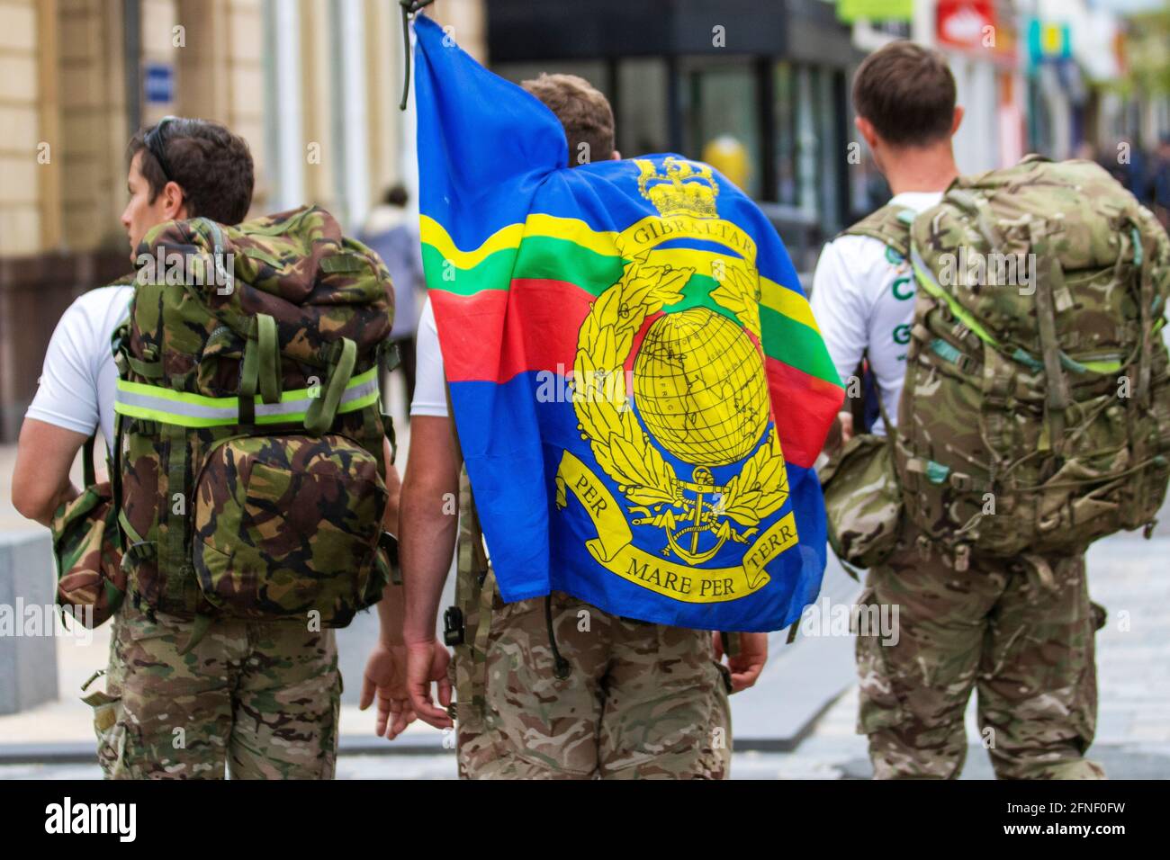 Royal marines in dress uniform hi-res stock photography and images - Alamy