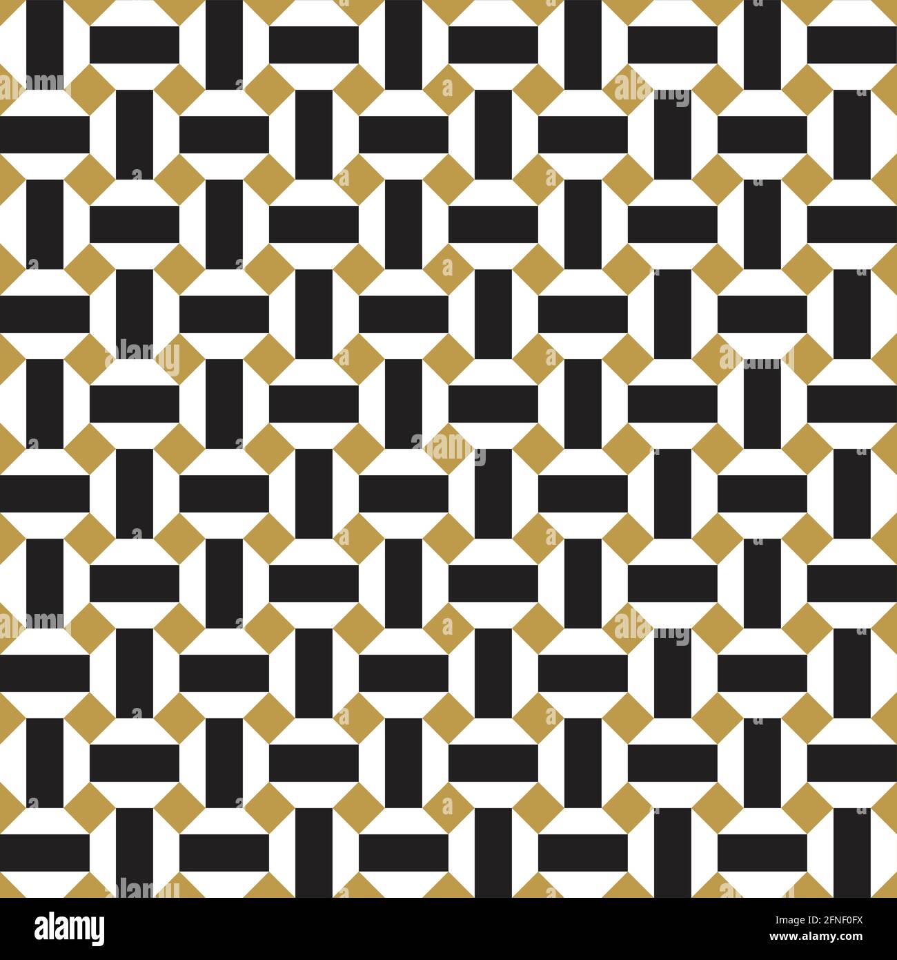 octagon with lines seamless pattern background Stock Vector