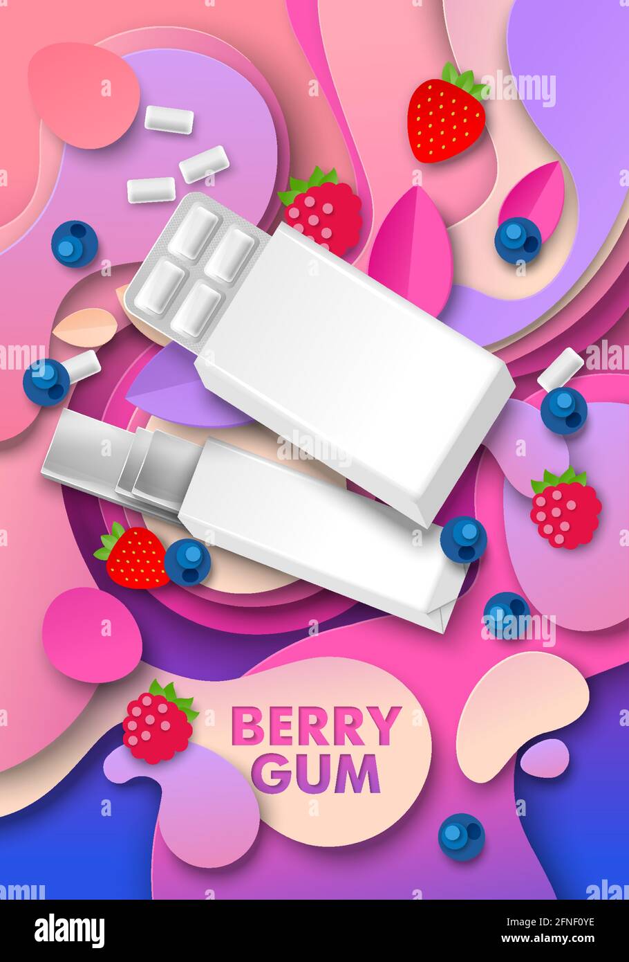 9903+ Bubble Gum Mockup