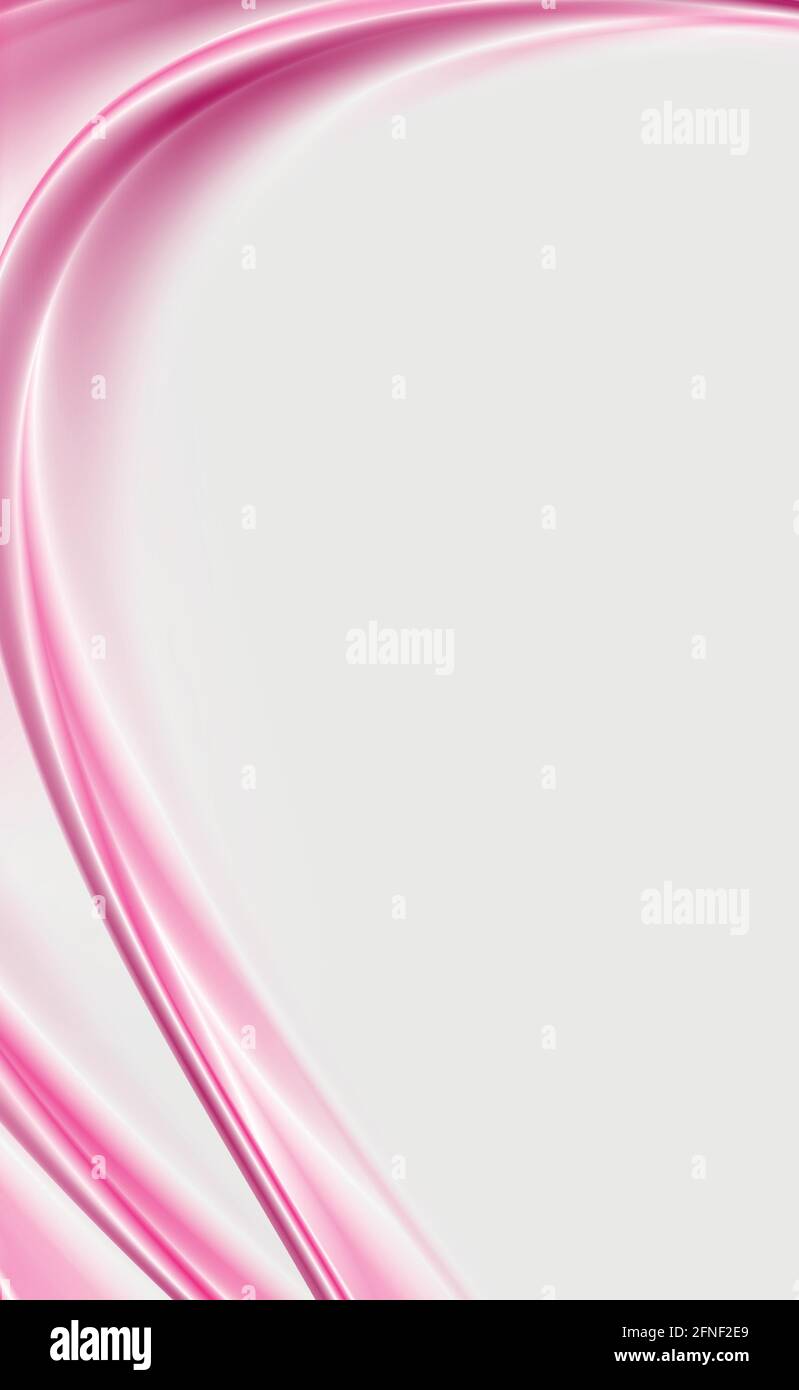Abstract gray background with wavy lines - Vector illustration Stock ...