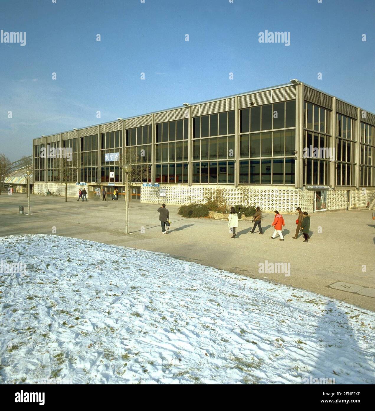 Ice rink in the Olympic Park in Munich. [automated translation] Stock