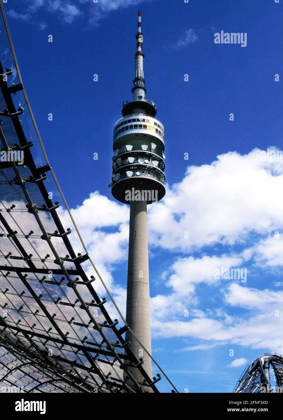 Olympic tower with olympic tent roof hi-res stock photography and ...