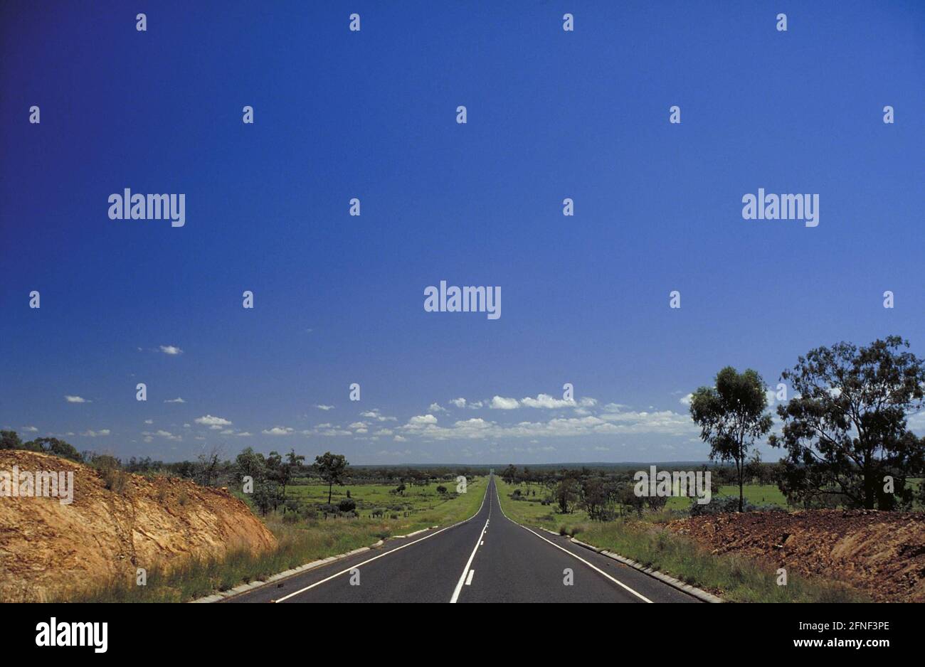 Moonie Highway in Queensland between Dalby and Moonie. [automated