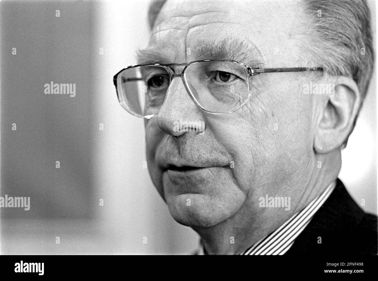 Lothar Späth (born 1937), former Minister President of Baden-Württemberg and entrepreneur. The picture was taken during a reading at the Harenberg City Center, Dortmund. [automated translation] Stock Photo