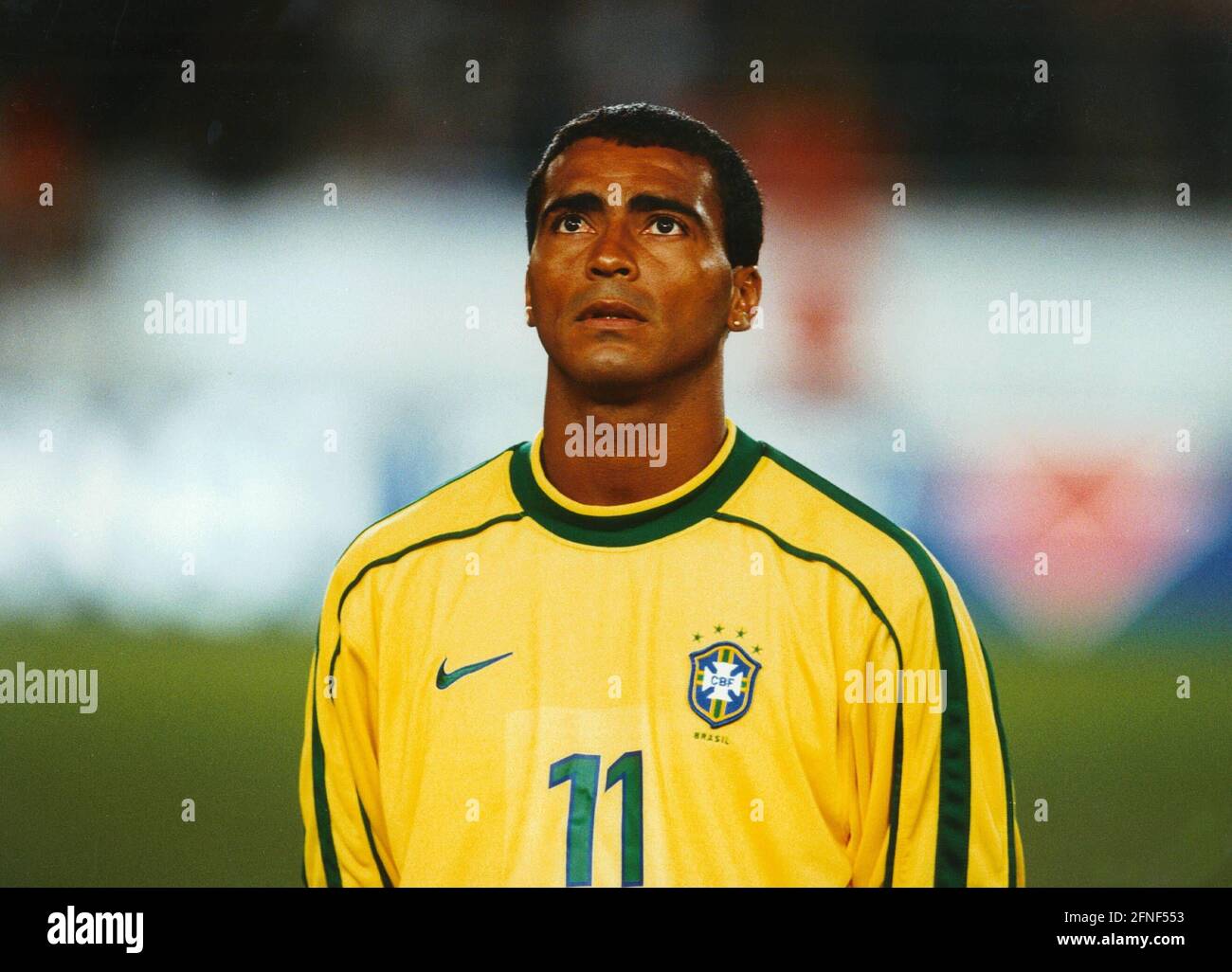 Romario in the Brazil shirt. translation] Stock Photo - Alamy
