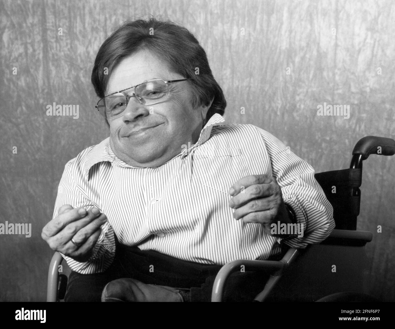 The author, TV presenter and actor Dr. Peter Radke, who himself suffers