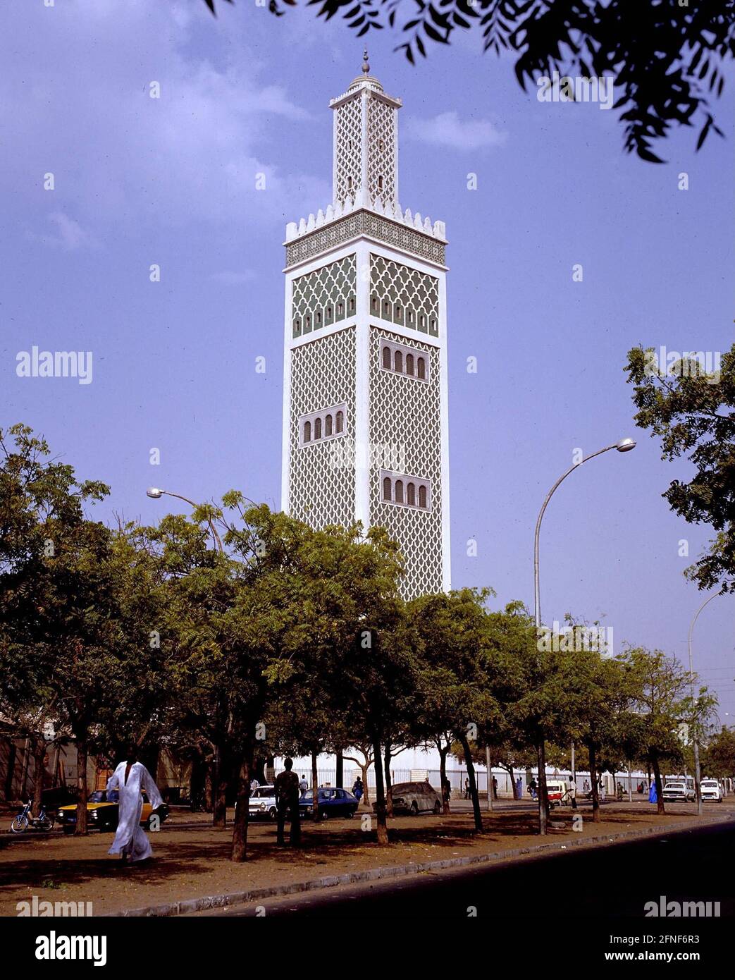 Minaret, the tower for the call to prayer by the muezzin, of the Great
