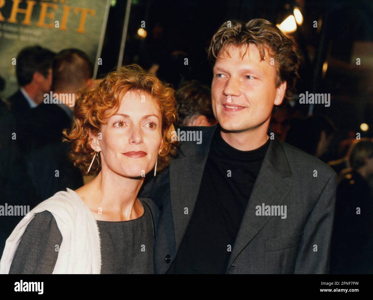 The director Roland Suso Richter with his wife, the actress Katharina Meinecke. [automated translation] Stock Photo