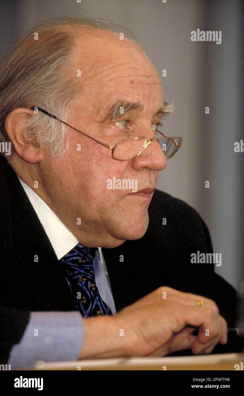 August Everding (1928-1999), German theatre director and stage director.nn [automated translation] Stock Photo