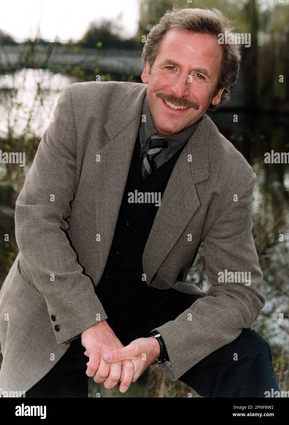 Hermann Giefer, German actor. [automated translation] Stock Photo