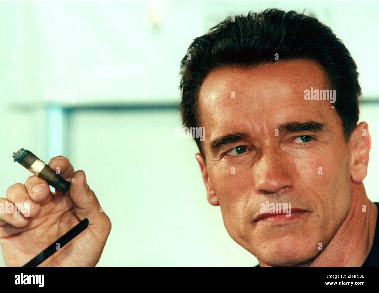 Arnold Schwarzenegger (born 1947 in Austria), American actor. [automated translation] Stock Photo
