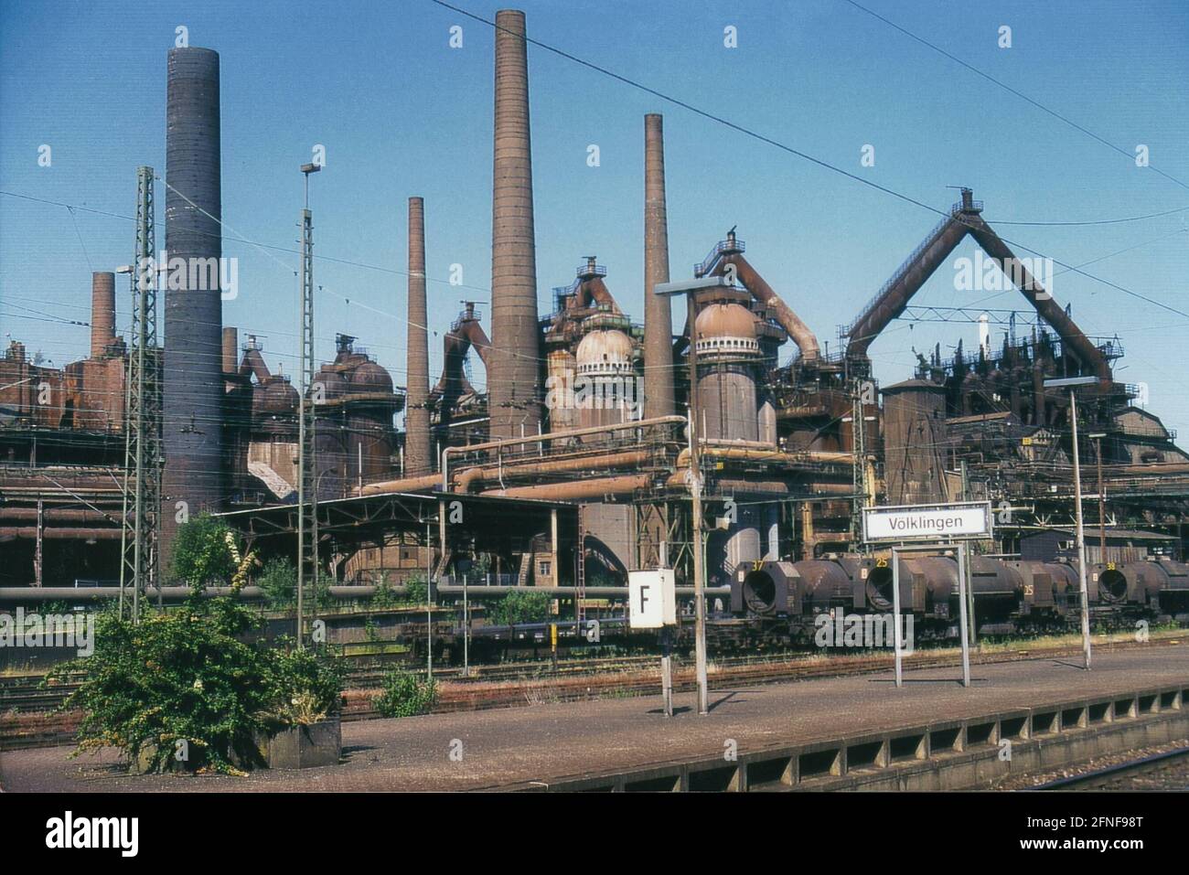 Völklingen Ironworks in the Saarland. [automated translation] Stock Photo