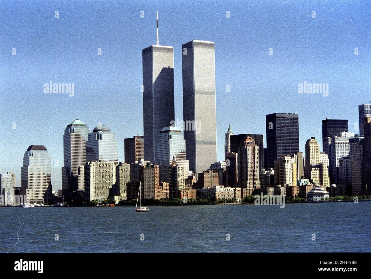 MANHATTAN Skyline. [automated translation] Stock Photo