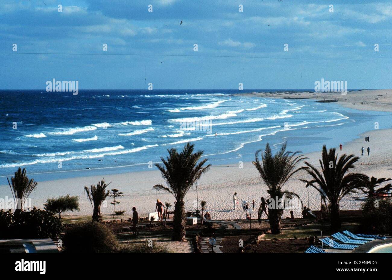 FUERTEVENTURA - CANARY ISLANDS In the south of the island. [automated translation] Stock Photo