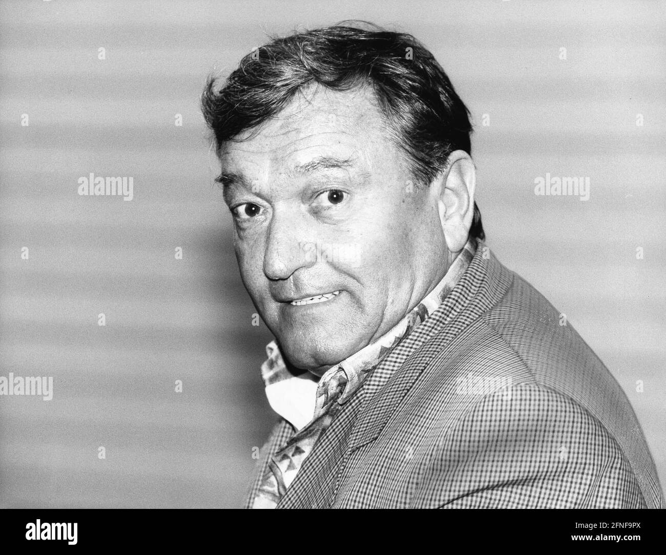 Erich von Däniken, Swiss writer. [automated translation] Stock Photo