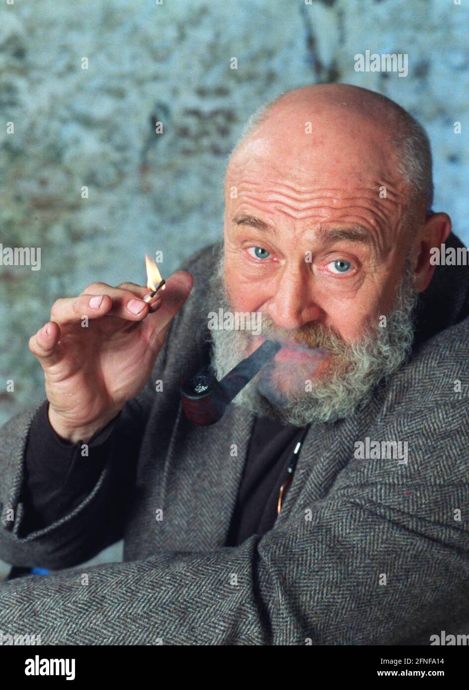 Recording date: 31.10.1997 Rolf Hoppe, German actor. [automated  translation] Stock Photo