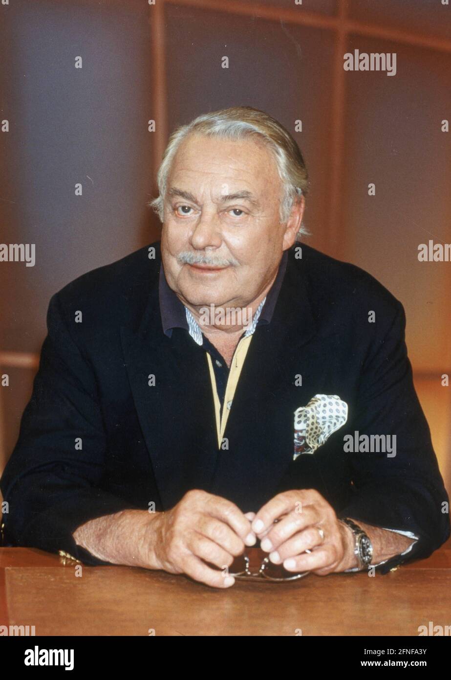 Alfonso Prinz zu Hohenlohe-Langenburg, German member of the international jet set and co-founder of the famous Marbella Club. [automated translation] Stock Photo