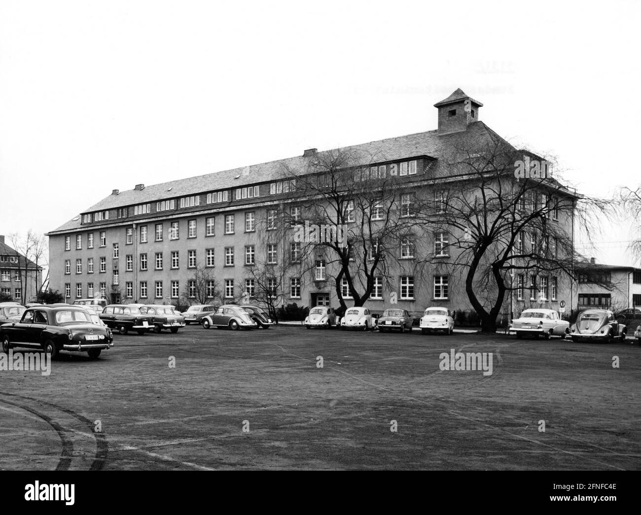 Federal ministry of labor and social affairs Black and White Stock ...