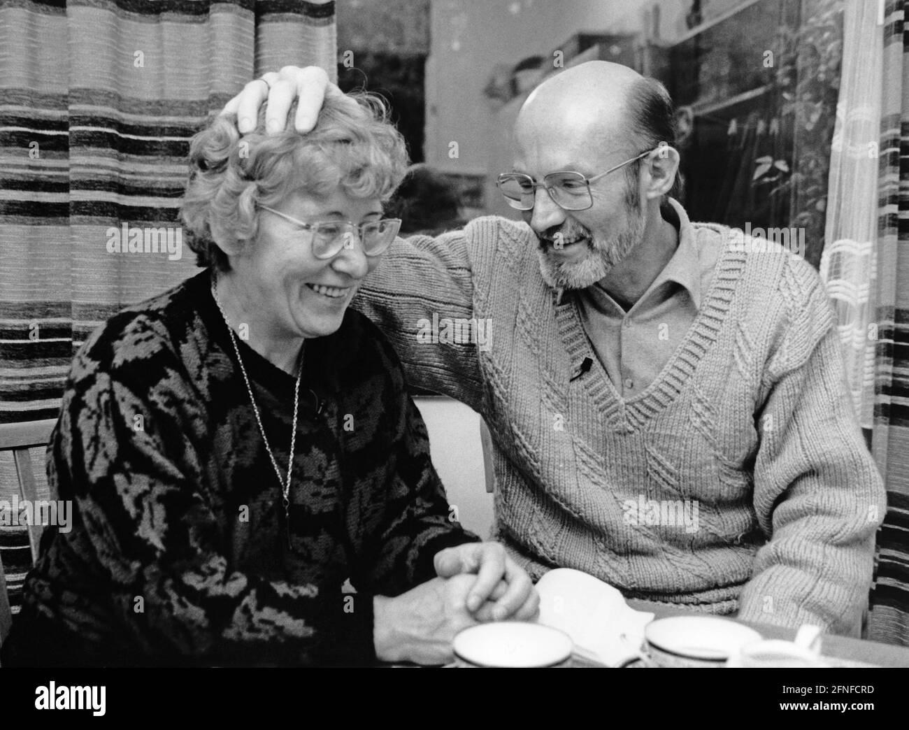 Dissidents Josef and Irmgard Kneifel in Rummelsberg. [automated translation] Stock Photo