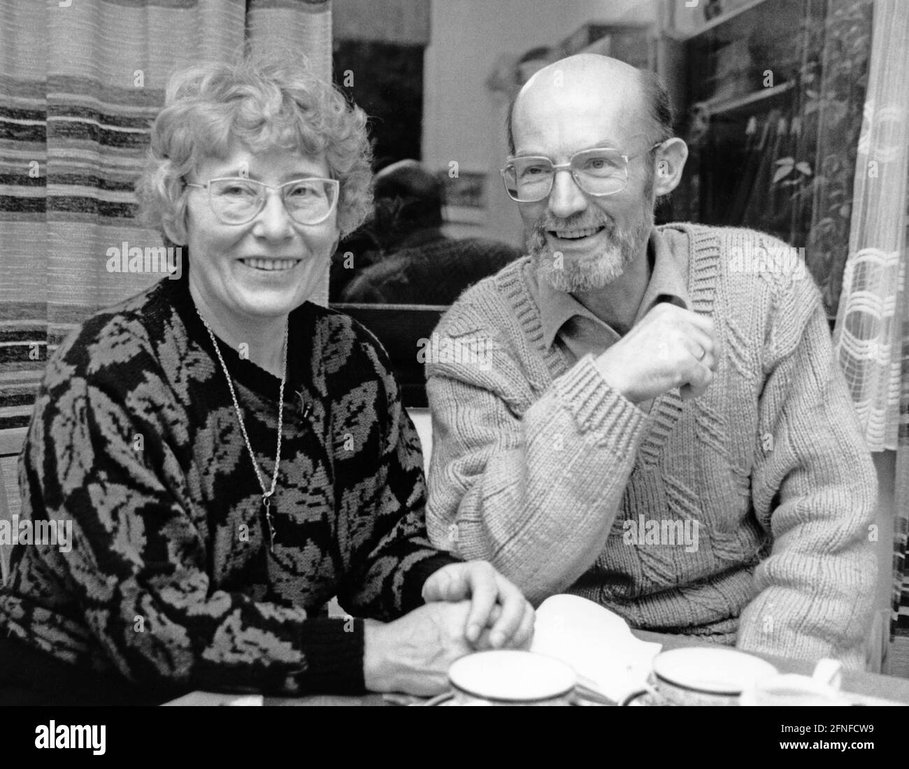 Dissidents Josef and Irmgard Kneifel in Rummelsberg. [automated translation] Stock Photo