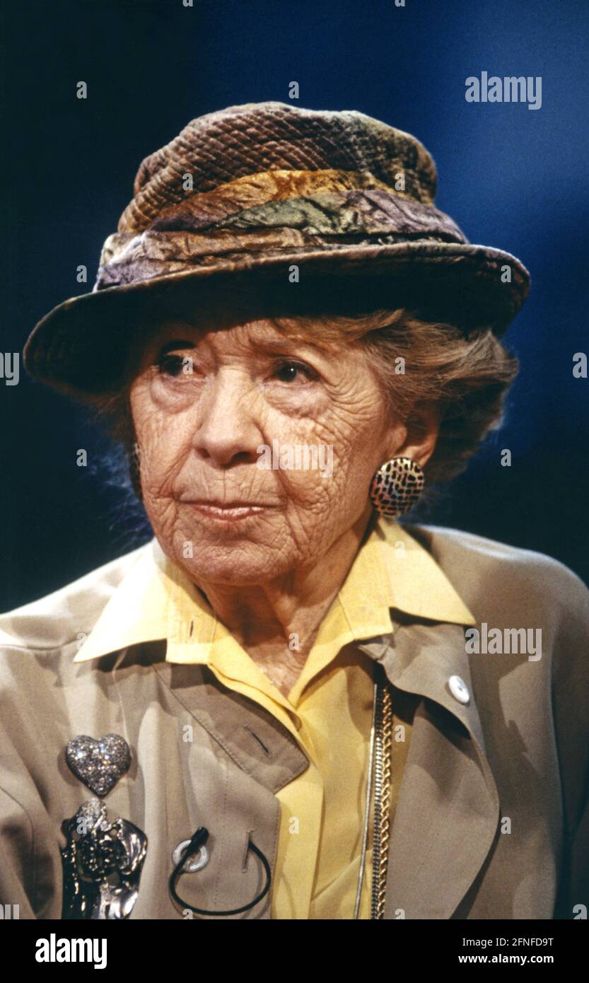 Inge Meysel High Resolution Stock Photography And Images Alamy