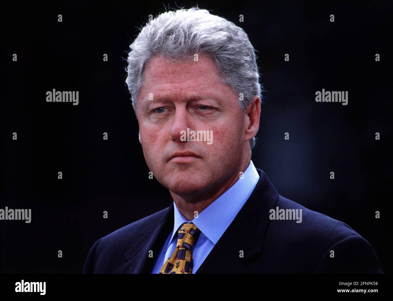 Bill CLINTON , President of the USA , 21.06.1999 [automated translation] Stock Photo