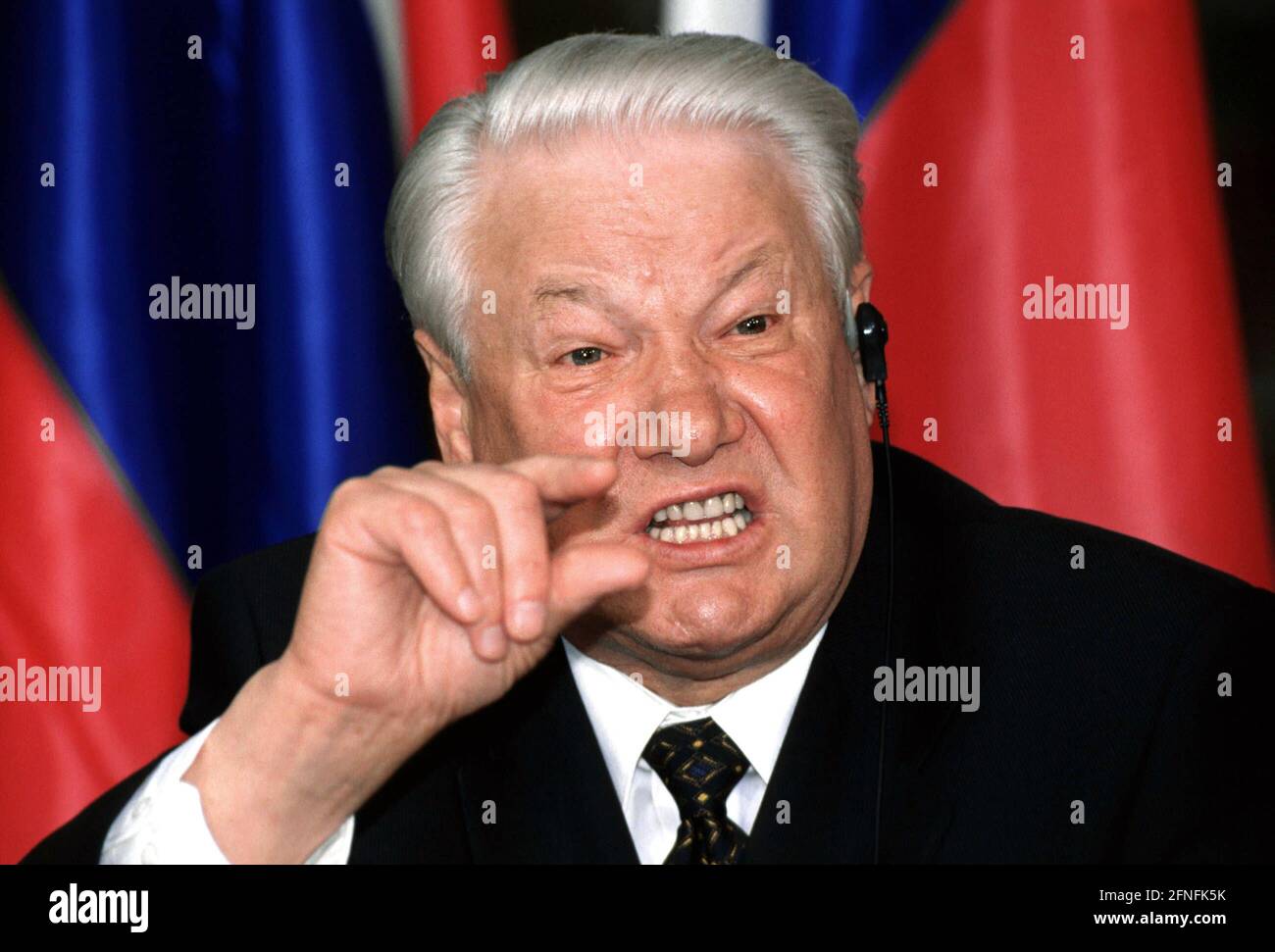 Boris JELZIN , President of Russia , 09.06.1998 [automated translation] Stock Photo