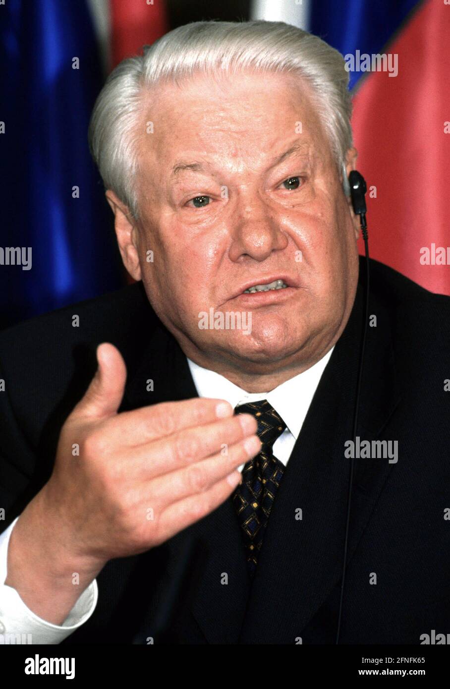 Boris JELZIN , President of Russia , 09.06.1998 [automated translation] Stock Photo