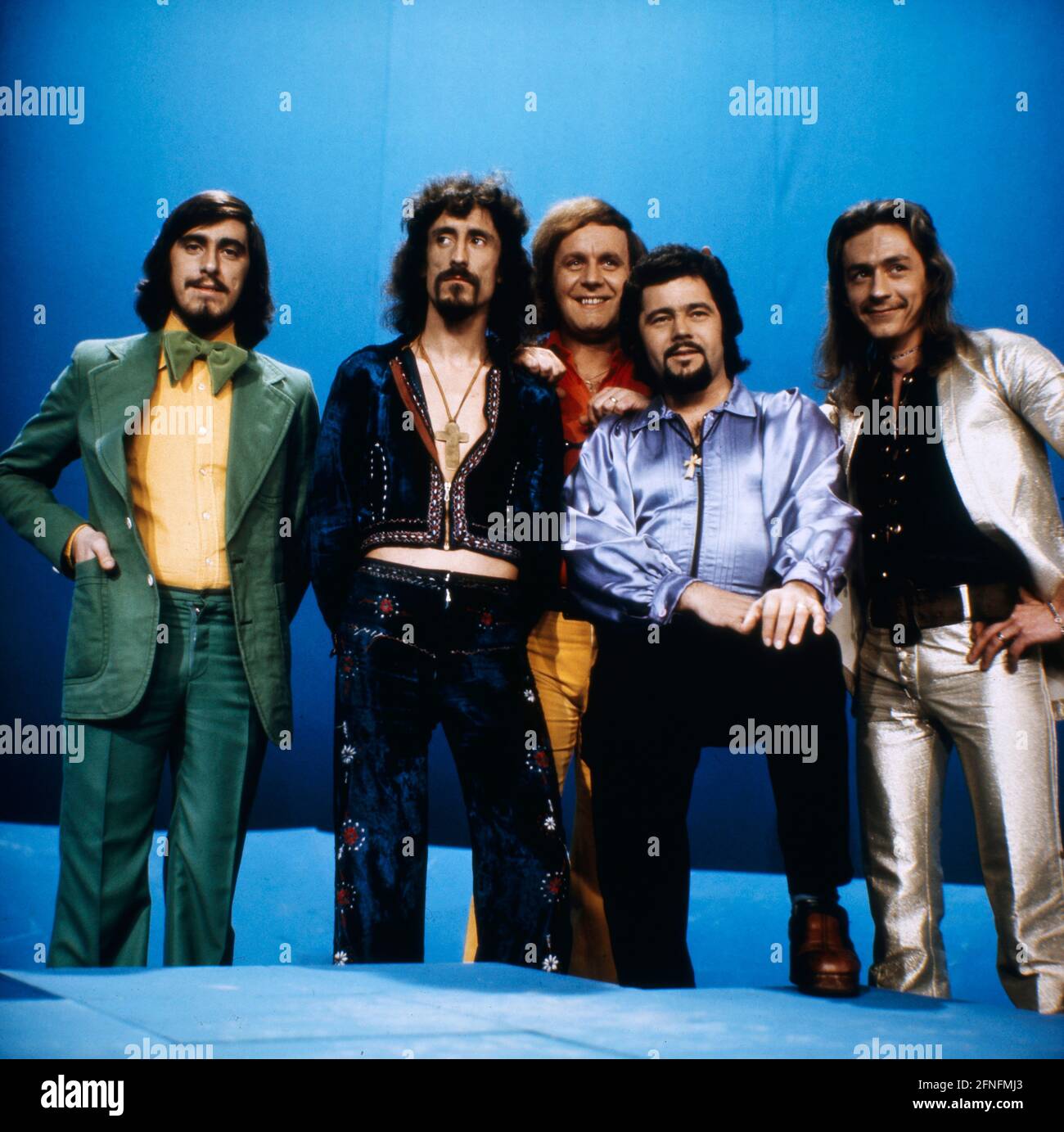 The Walkers, Country-Rock und Pop Band aus den Niederlanden, Aufnahme circa  1973. The Walkers, Dutch Country Rock and Pop group, photo circa 1973 Stock  Photo - Alamy