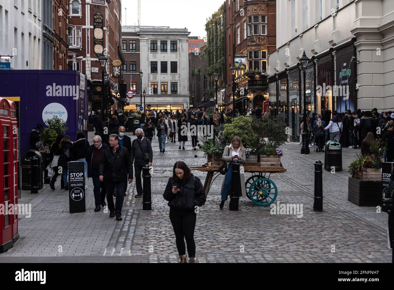 London around Covent Garden the West End Stock Photo Alamy