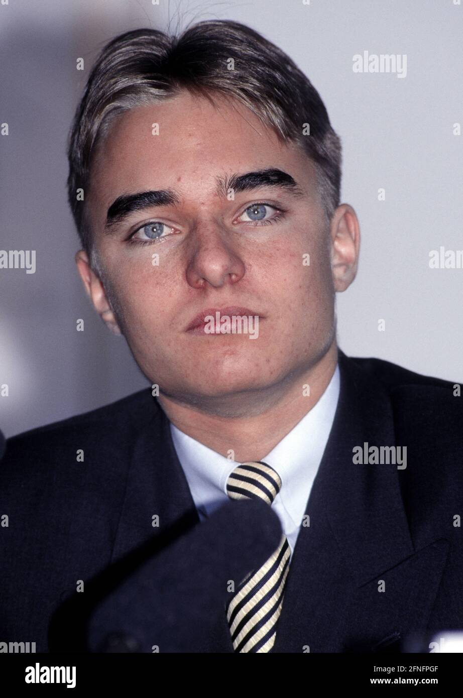Lars WINDHORST , Managing Director of the Windhorst Group , January 1996 [automated translation] Stock Photo