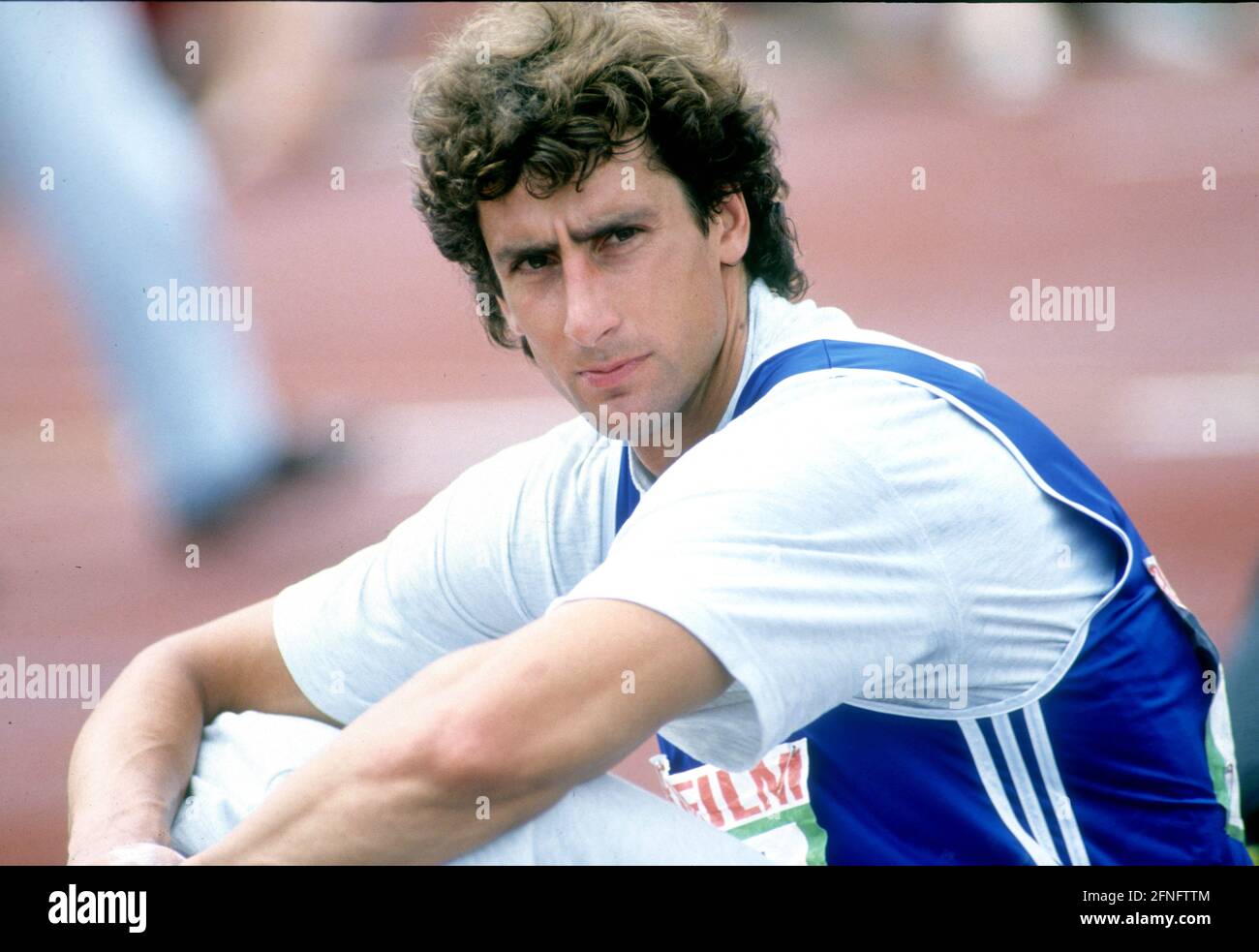 German Athletics Championships on 11.07.1993 in Duisburg Decathlon:  Christian Schenk (Mainz) [automated translation] Stock Photo - Alamy