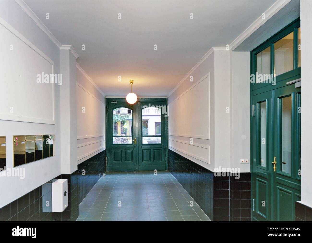 Renovated old building at Paul Robeson Strasse 6 in Berlin Prenzlauer