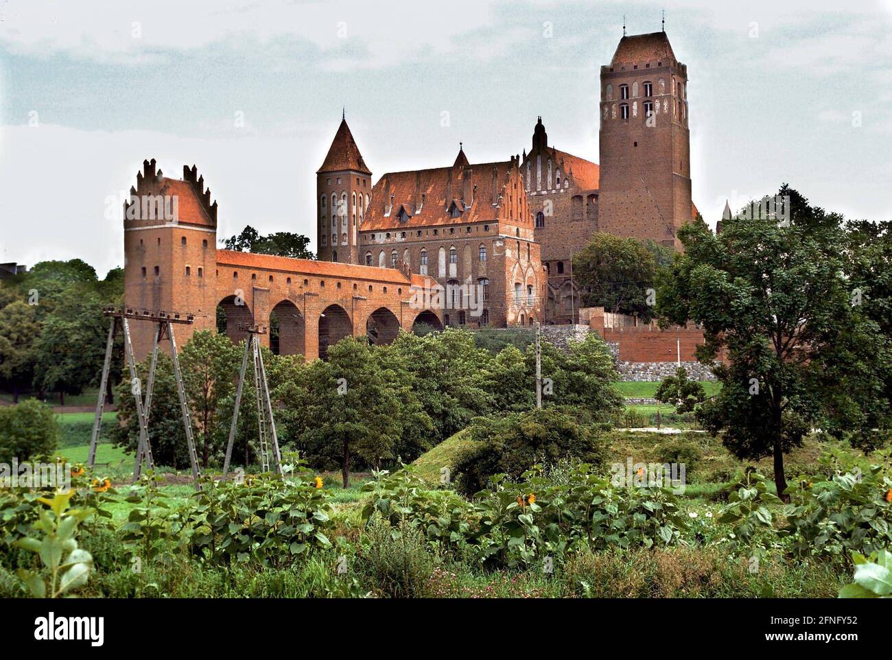 PL / Poland / History / Castles / Castles 7/1993 Marienwerder, old castle of the Teutonic Knights from the time of the German conquest of the East // German Empire / Kujawy / Order of Knights The Order of Knights ruled the place from 1233, after that it was a bishop's seat and Prussian seat of government, since 1945 it belongs to Poland [automated translation] Stock Photo