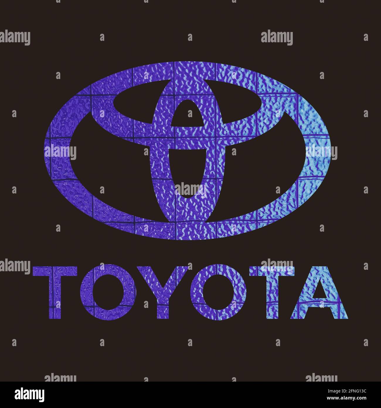 Hyundai car logo illustration hi-res stock photography and images - Alamy