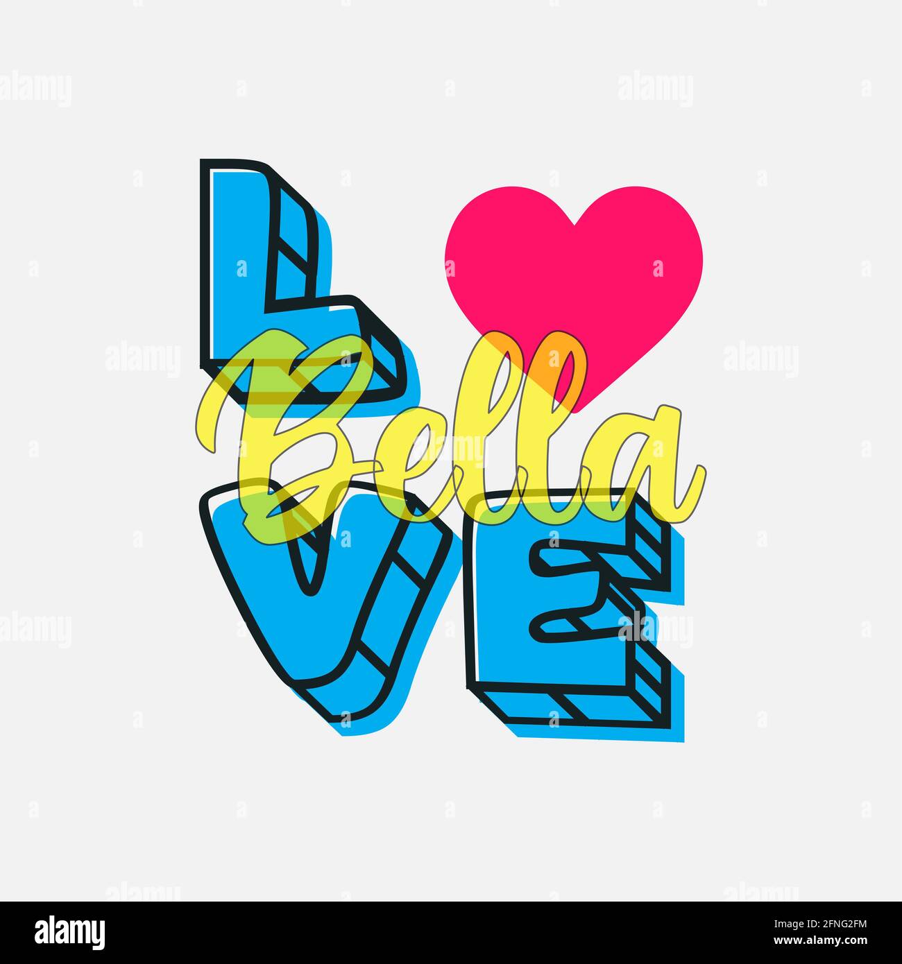 bella girl name Stock Photo Alamy