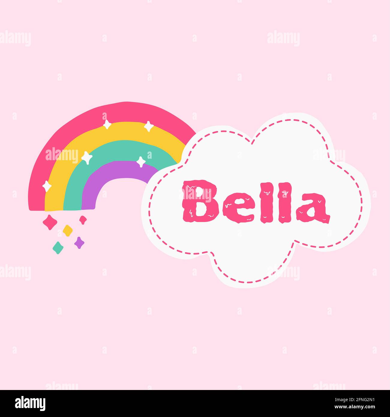 bella girl name Stock Photo Alamy