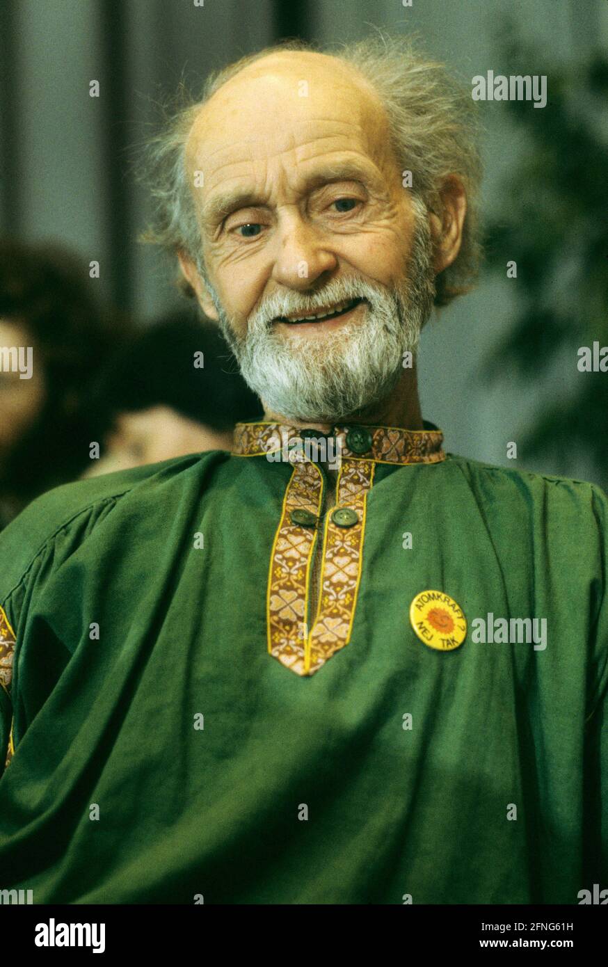 German Springman Germany, Bonn, 1980 Baldur Springmann, co-founder of The Greens ...